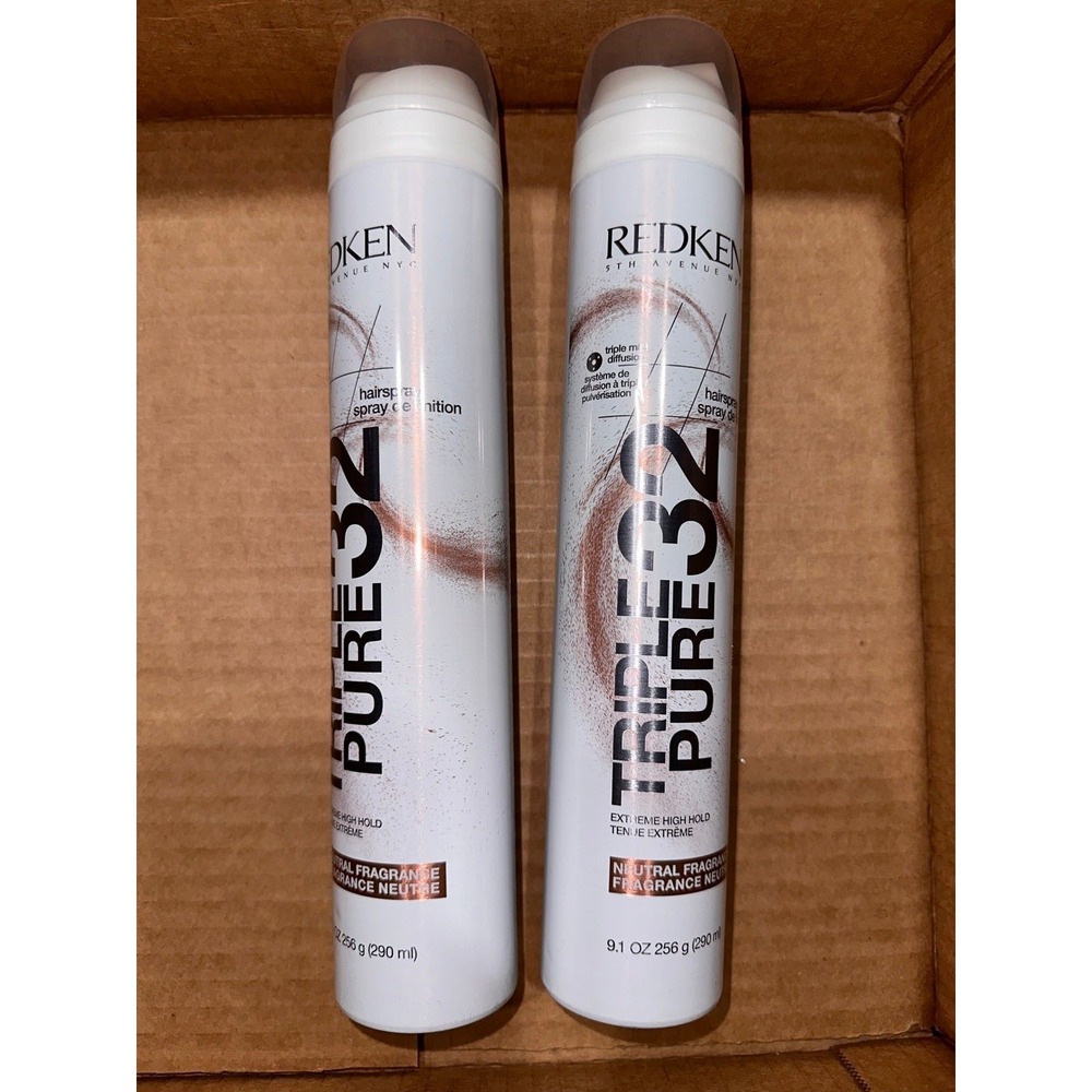 Redken Triple Pure 32 Extreme High Hold Hairspray hair care neutral Scent